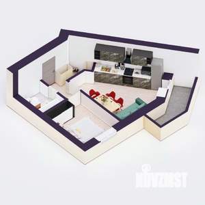 1-к квартира, вторичка, 34м2, 9/20 этаж