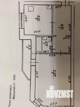 1-к квартира, вторичка, 58м2, 3/10 этаж