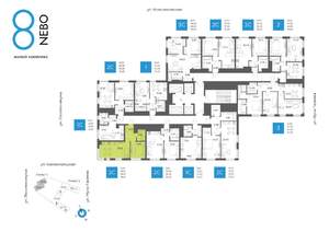 2-к квартира, вторичка, 39м2, 20/32 этаж