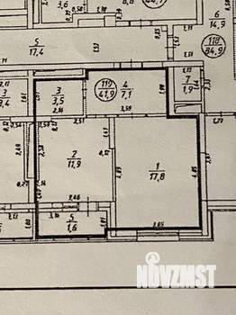 1-к квартира, вторичка, 42м2, 16/19 этаж