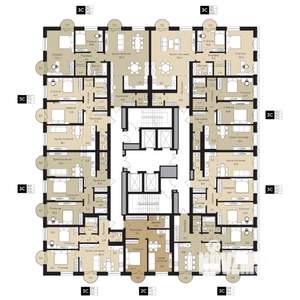 2-к квартира, вторичка, 75м2, 14/25 этаж