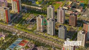 3-к квартира, вторичка, 51м2, 5/25 этаж