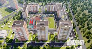 2-к квартира, строящийся дом, 63м2, 18/25 этаж