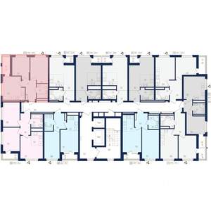 2-к квартира, вторичка, 43м2, 13/22 этаж