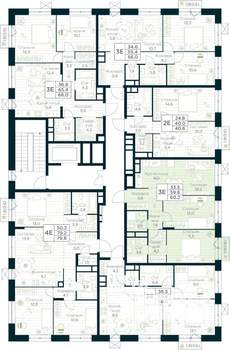 2-к квартира, вторичка, 60м2, 7/10 этаж