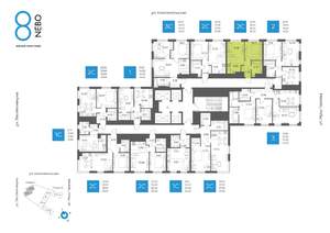 2-к квартира, вторичка, 36м2, 17/32 этаж