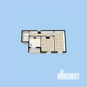 2-к квартира, вторичка, 70м2, 15/19 этаж