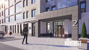 2-к квартира, сданный дом, 57м2, 3/14 этаж