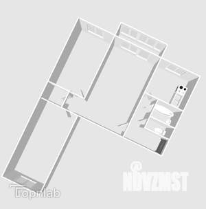 2-к квартира, вторичка, 60м2, 5/5 этаж