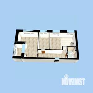 3-к квартира, вторичка, 62м2, 4/5 этаж