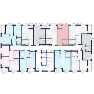 1-к квартира, вторичка, 25м2, 4/22 этаж