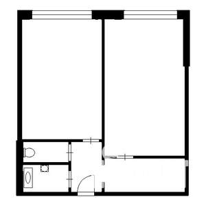 2-к квартира, вторичка, 46м2, 2/9 этаж
