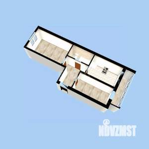 2-к квартира, вторичка, 58м2, 19/24 этаж