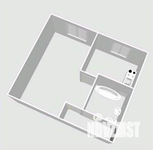 1-к квартира, вторичка, 30м2, 4/5 этаж