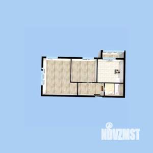 2-к квартира, вторичка, 45м2, 14/18 этаж
