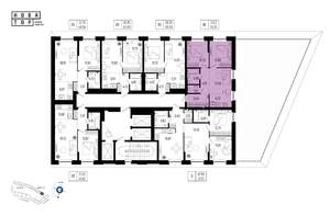 3-к квартира, вторичка, 60м2, 2/25 этаж