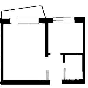 1-к квартира, вторичка, 22м2, 2/9 этаж