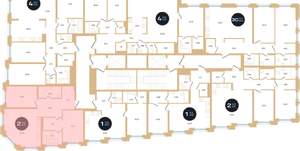 2-к квартира, вторичка, 89м2, 2/7 этаж