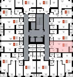 Студия квартира, вторичка, 30м2, 18/25 этаж