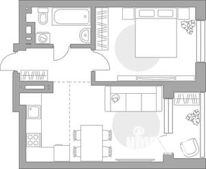 2-к квартира, вторичка, 48м2, 11/23 этаж