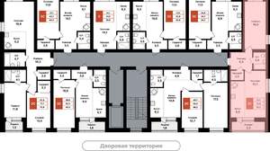 2-к квартира, вторичка, 55м2, 6/8 этаж