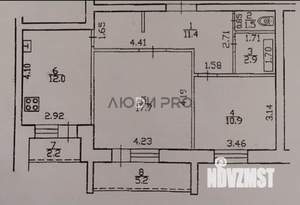 2-к квартира, вторичка, 60м2, 13/14 этаж