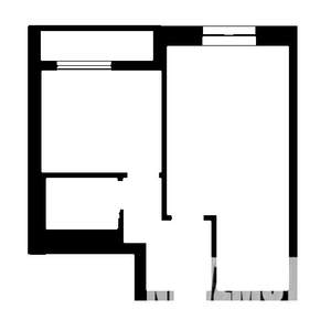 2-к квартира, вторичка, 46м2, 5/25 этаж