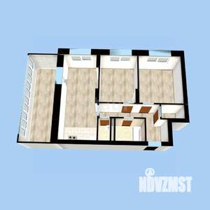 2-к квартира, вторичка, 86м2, 8/8 этаж