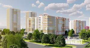 2-к квартира, строящийся дом, 54м2, 13/25 этаж