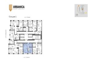 2-к квартира, вторичка, 45м2, 19/32 этаж