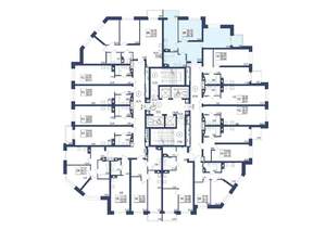 2-к квартира, вторичка, 58м2, 24/34 этаж
