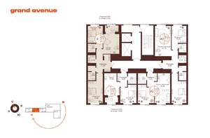 2-к квартира, вторичка, 68м2, 3/11 этаж