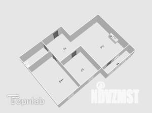 2-к квартира, вторичка, 45м2, 16/18 этаж