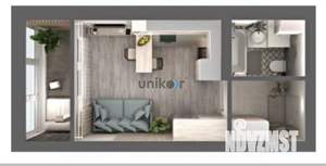 1-к квартира, вторичка, 35м2, 14/25 этаж