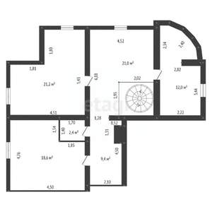 5-к квартира, вторичка, 220м2, 14/15 этаж