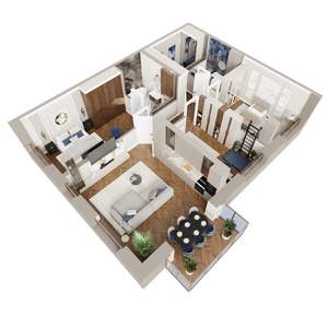 3-к квартира, вторичка, 96м2, 17/18 этаж