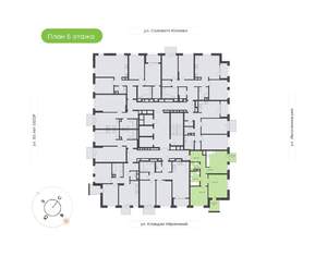 2-к квартира, вторичка, 65м2, 5/18 этаж