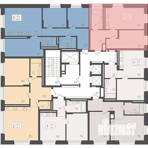 1-к квартира, вторичка, 50м2, 8/23 этаж