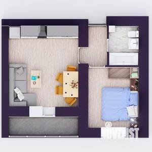 1-к квартира, вторичка, 33м2, 14/20 этаж
