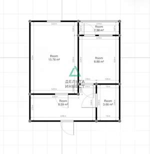 1-к квартира, вторичка, 34м2, 12/12 этаж
