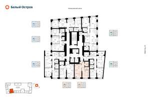 2-к квартира, вторичка, 42м2, 4/23 этаж