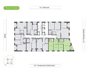 3-к квартира, вторичка, 89м2, 6/20 этаж