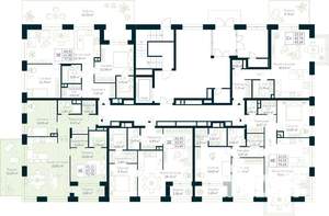 2-к квартира, строящийся дом, 73м2, 3/10 этаж