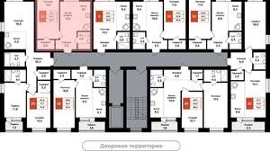 2-к квартира, вторичка, 45м2, 5/8 этаж
