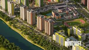2-к квартира, сданный дом, 34м2, 14/22 этаж
