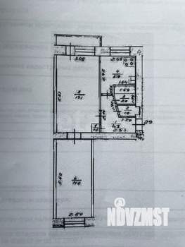 2-к квартира, вторичка, 45м2, 3/5 этаж