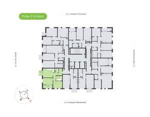 2-к квартира, вторичка, 60м2, 2/12 этаж