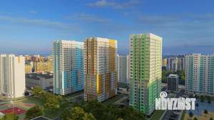 3-к квартира, строящийся дом, 79м2, 16/27 этаж