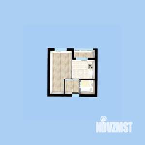 1-к квартира, вторичка, 32м2, 5/5 этаж