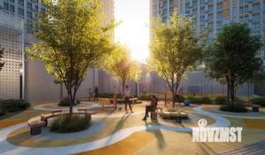 2-к квартира, строящийся дом, 54м2, 27/29 этаж